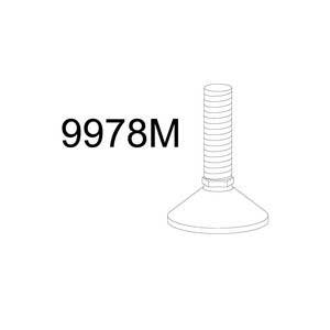 Spur Gondola Foot for Freestanding unit Spur Steel-lok DS2 freestanding Gondola library / retail shelving 15/9978M.jpg