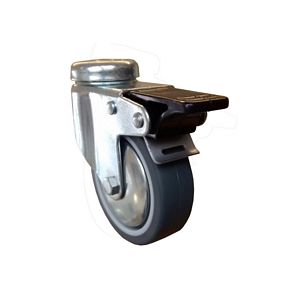 Spur Gondola Wheel caster for Freestanding unit Spur Steel-lok DS2 freestanding Gondola library / retail shelving 48/Wheel.jpg
