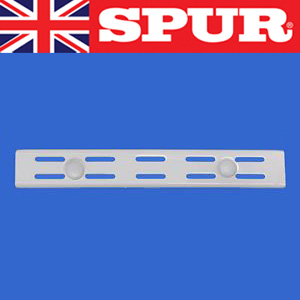 BLACK SPUR Steel-Lok Shelving Wall Mounted brackets and uprights Black Spur Shelving Steel-Lok Upright Screw Covers